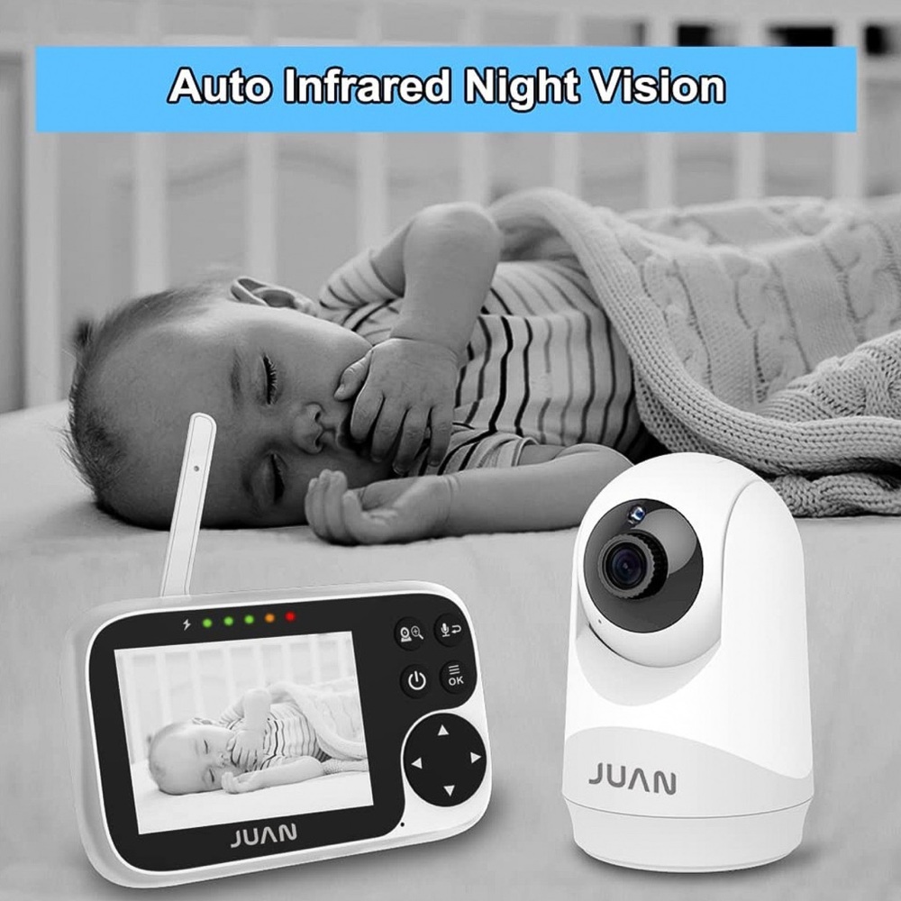 Baby/Pet/Surveillance Camera w/ 5” LCD Color Monitor, No Wi-Fi or App Needed - Picture 7 of 8